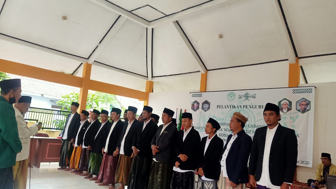 PAC JQH-NU Konang Resmi dilantik, Begini Pesan Kiai Makki Nasir