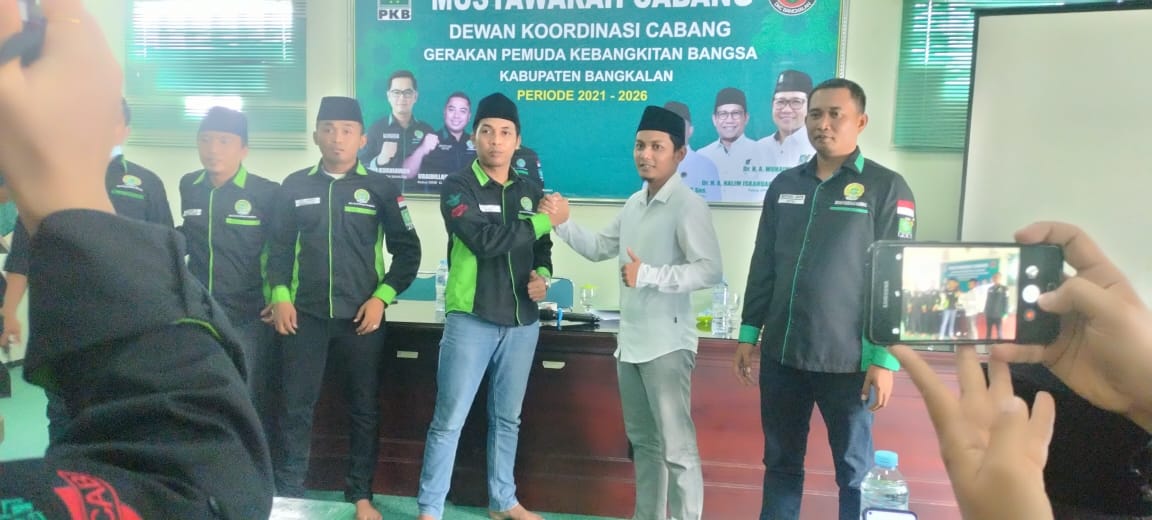 DKC Garda Bangsa Bangkalan Resmi Dilantik, Generasi Muda Bangkalan Agar Tidak Skeptis Terhadap Politik