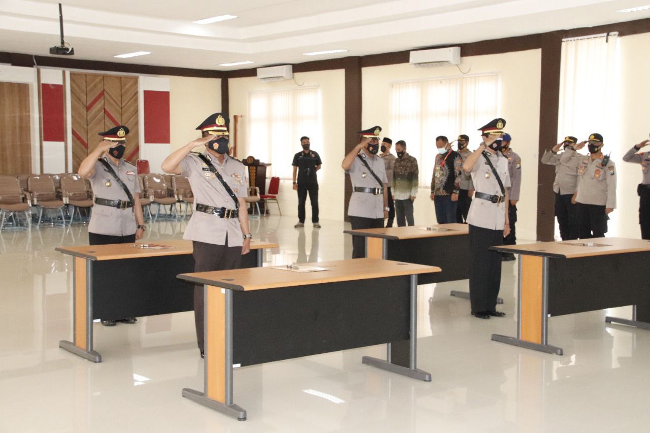 Daftar Perwira Polres Sumenep yang Dimutasi
