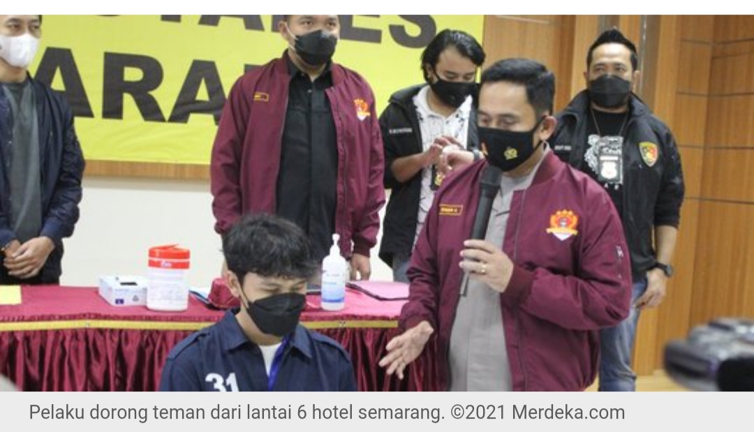 Pemuda Jatuh dari Lantai 6 Hotel, Ternyata Didorong Temannya