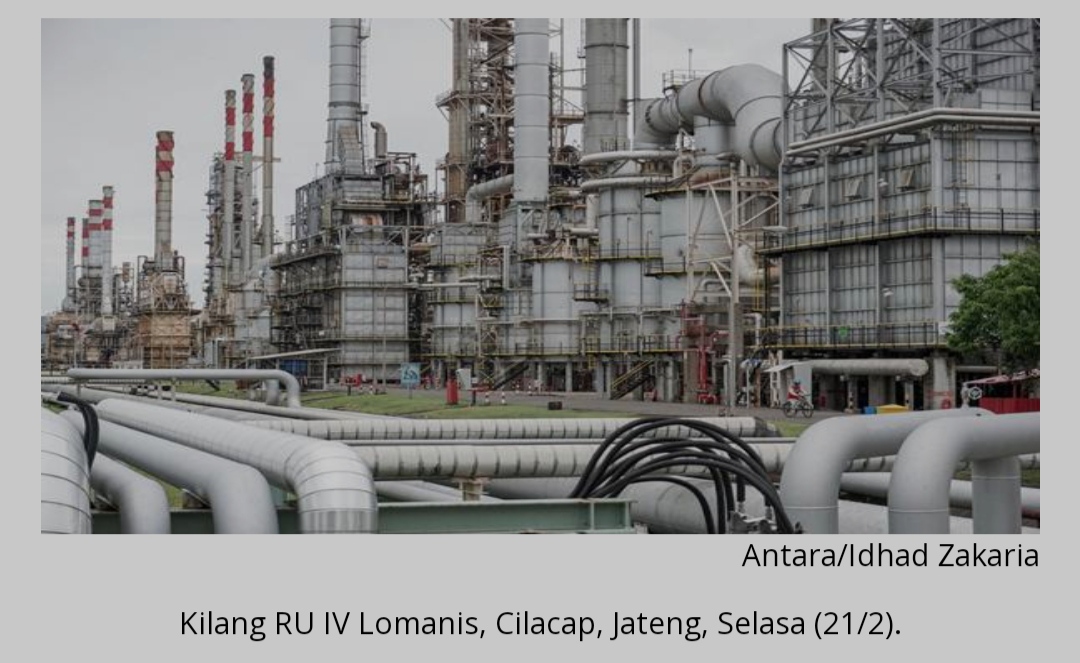 Tangki Kilang Cilacap Terbakar