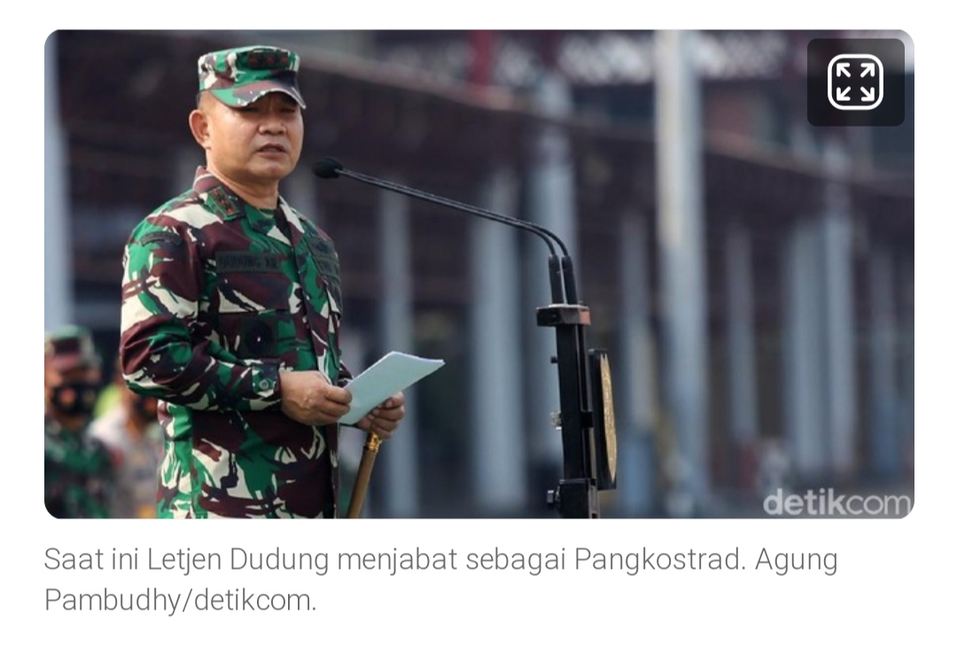 Bakal Jadi KSAD, Ini Jejak Karir Letjen Dudung
