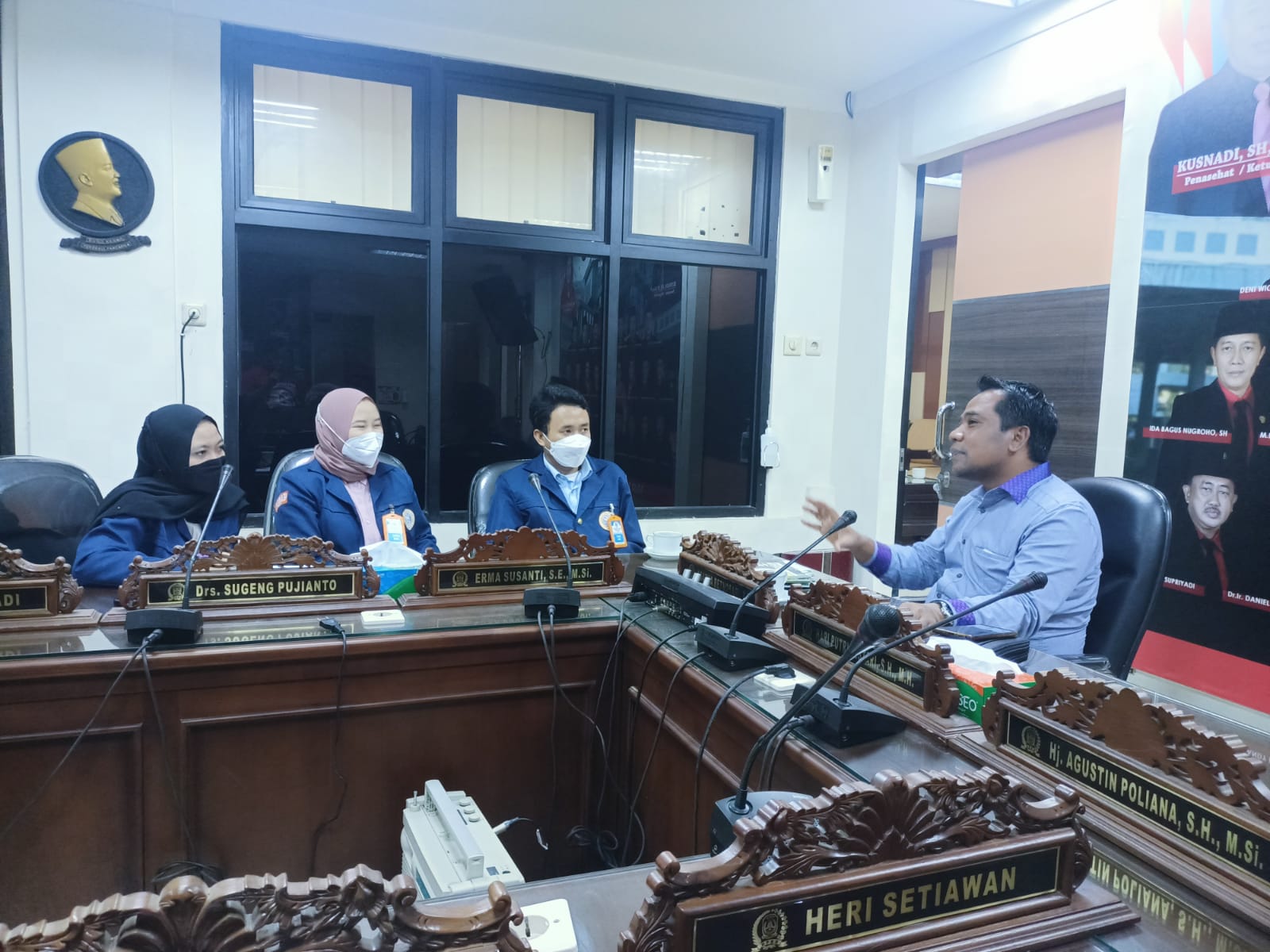 Disambangi Mahasiswa Unair, Mahfud S.Ag Cerita Bagaimana Dia Dua Kali Lolos ke Indrapura