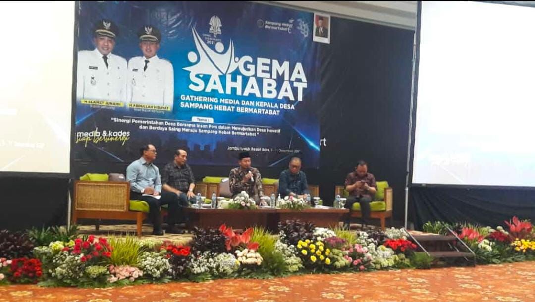 Bangun Sinergitas Pemdes dengan Insan Pers, Pemkab Sampang Gelar Media Gathering