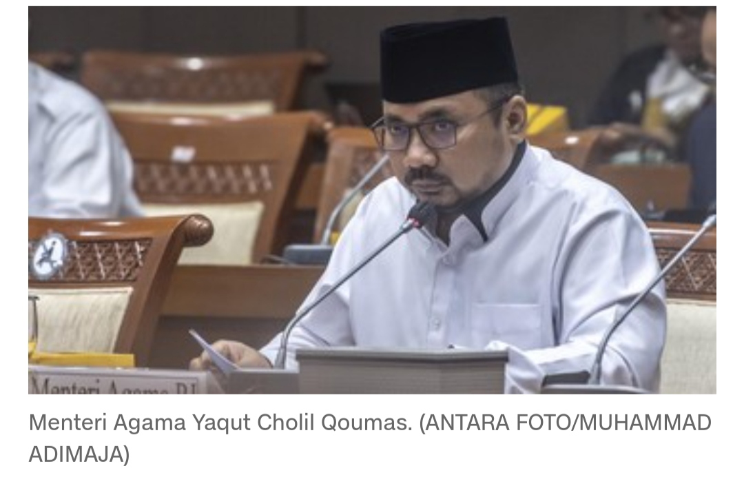 Begitu Komplek Masalah di Kemenag, Gus Yaqut Ibaratkan Meja Yang tak Kelihatan Tepinya