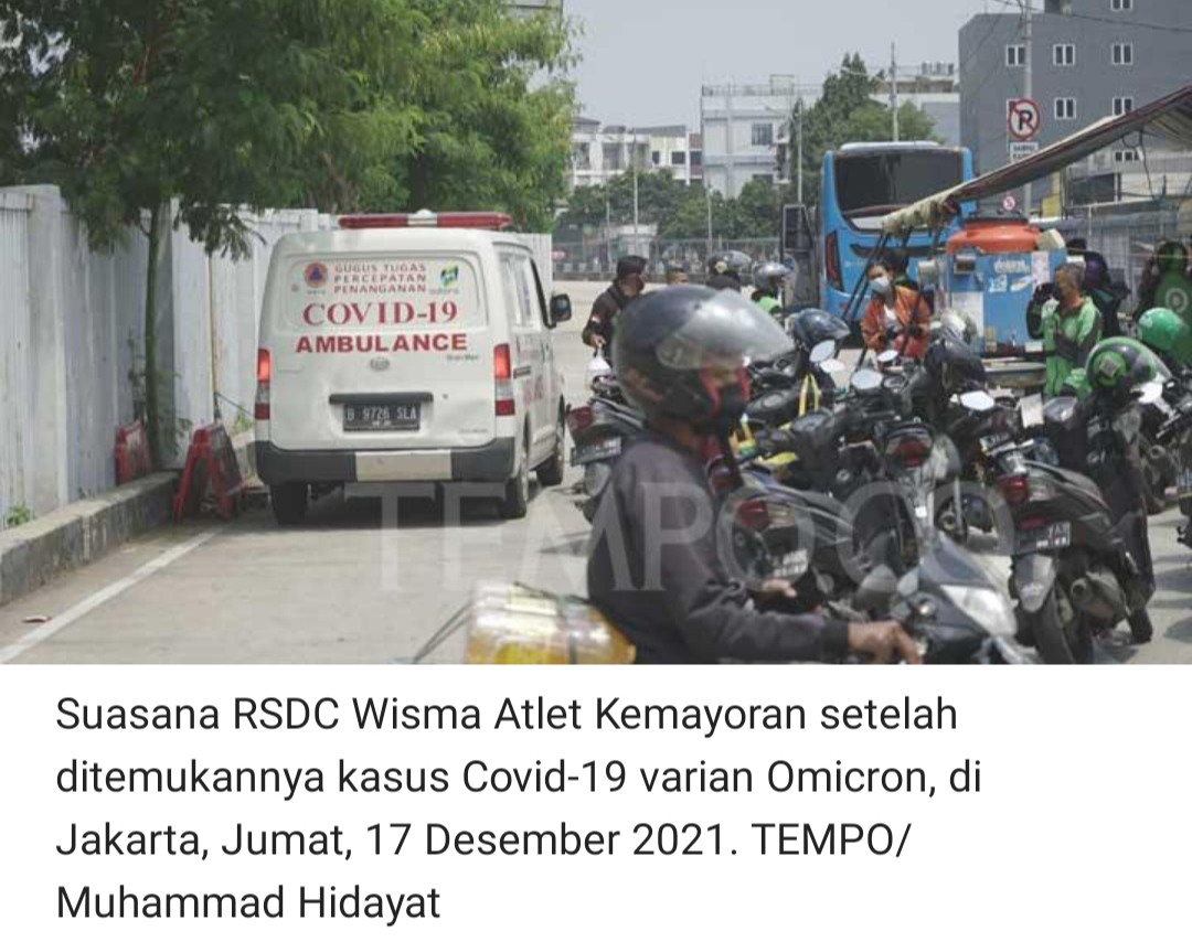 Kemenkes: Omicron Telah Menular Secara Lokal