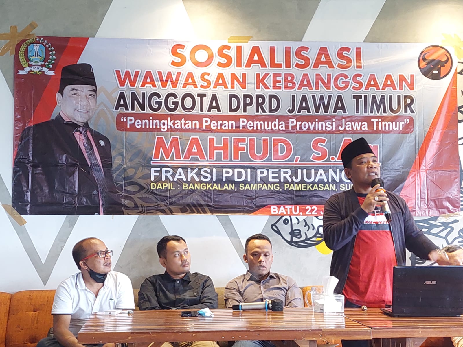 Bicara Wawasan Kebangsaan, Mahfud S.Ag: Edukasi Kesadaran Bela Negara Itu Penting