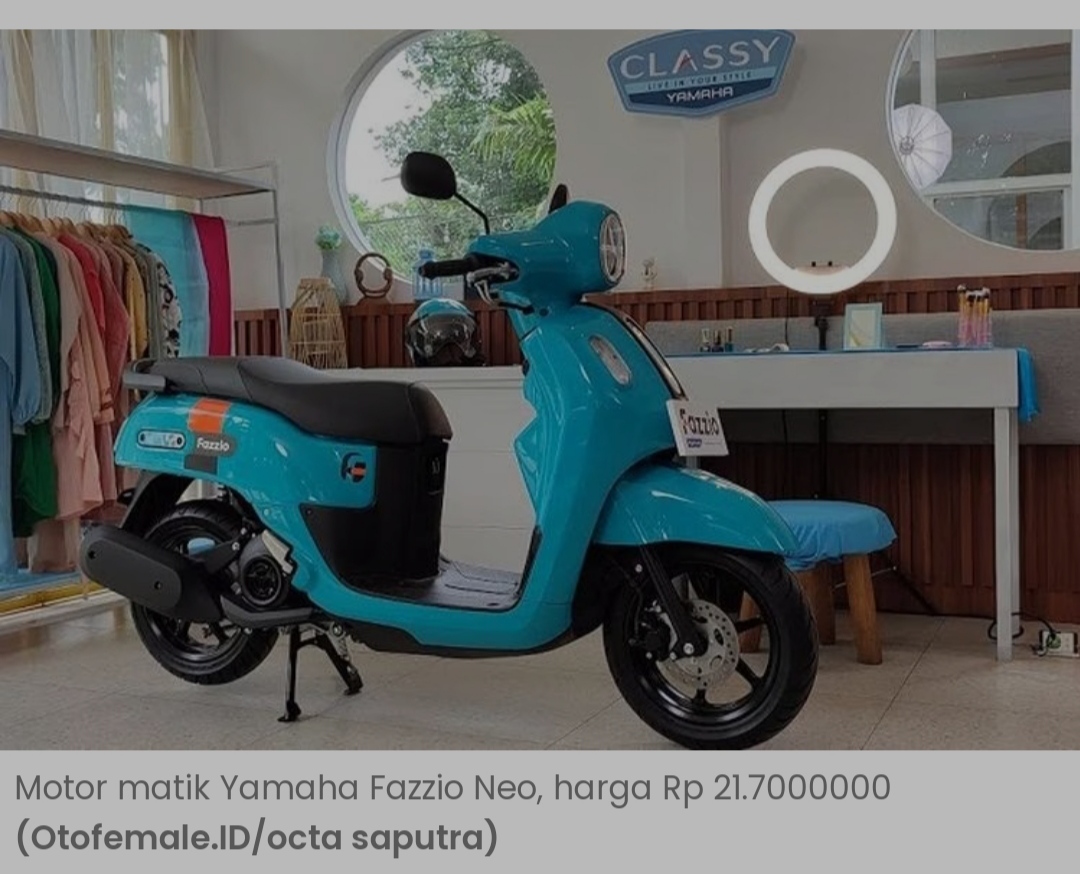 Pesaing Scoopy Sudah Muncul, Yamaha Luncurkan Fazzio