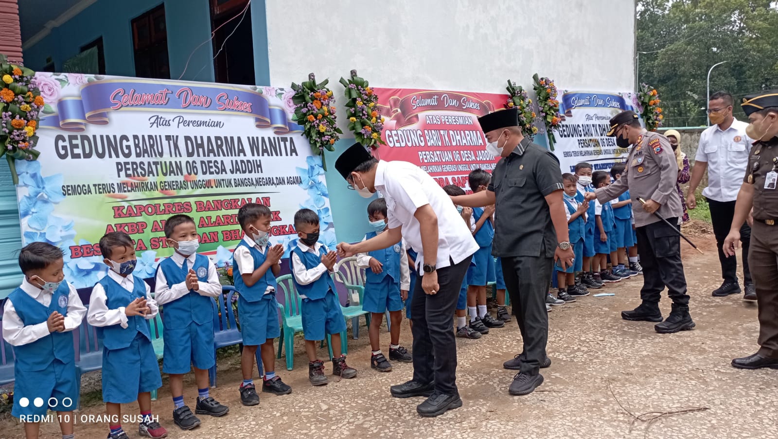 Warga Jaddih ‘Hadiahkan’ Gedung TK ini ke Pemkab Bangkalan