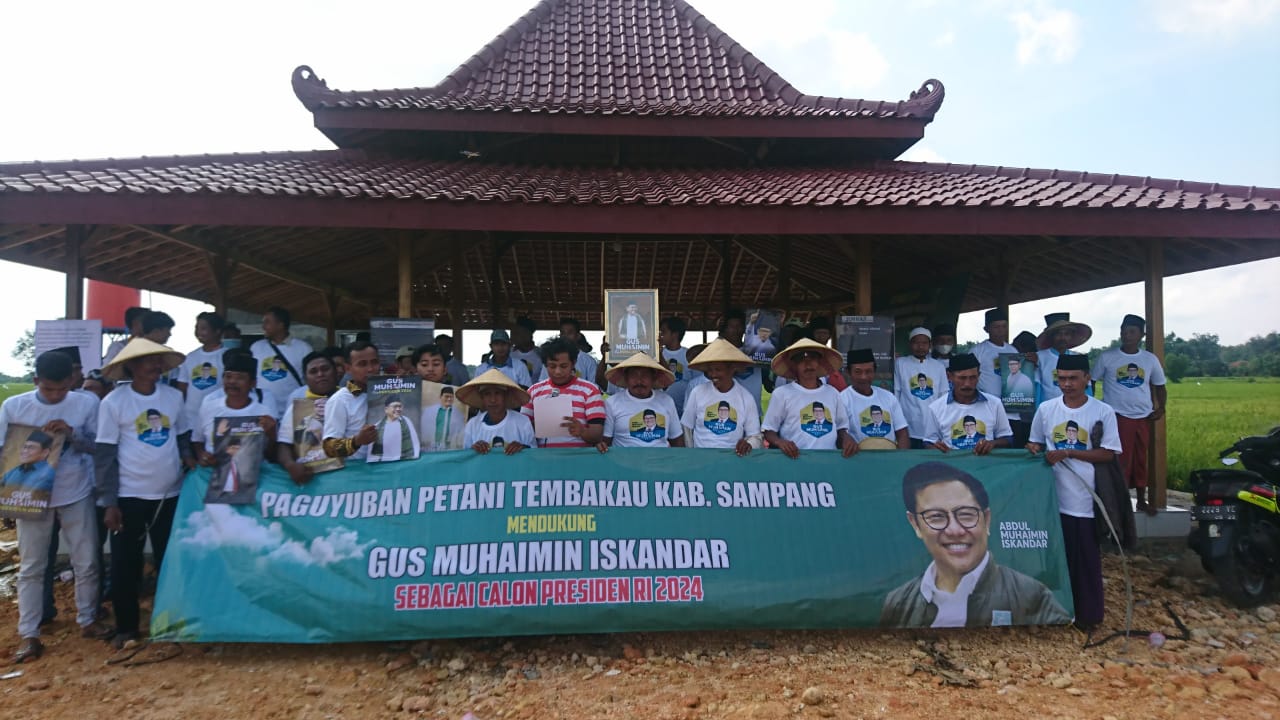 Petani Tembakau Dukung Cak Imin Maju Capres 2024