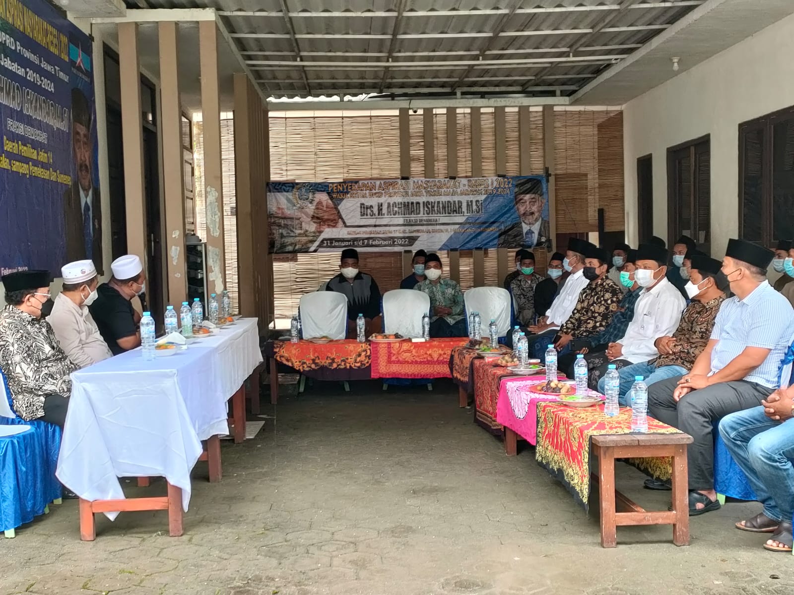 Reser di Bangkalan, Wakil Ketua DPRD Jatim Dikeluhi Jalan Rusak