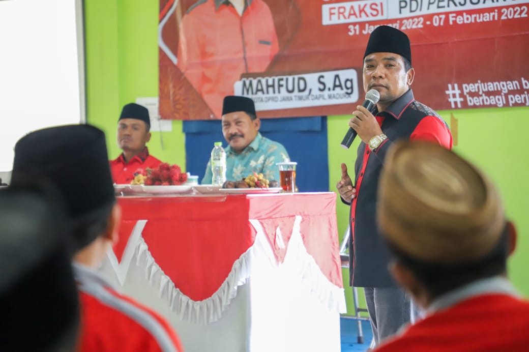 Mahfud S.Ag Reses di Blega, Masalah Banjir Masih Jadi keluhan