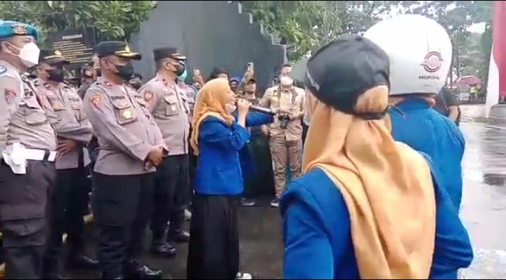 Luruk Polres Sampang, Kopri PMII Tagih Janji  Kapolres Ungkap Kasus Asusila