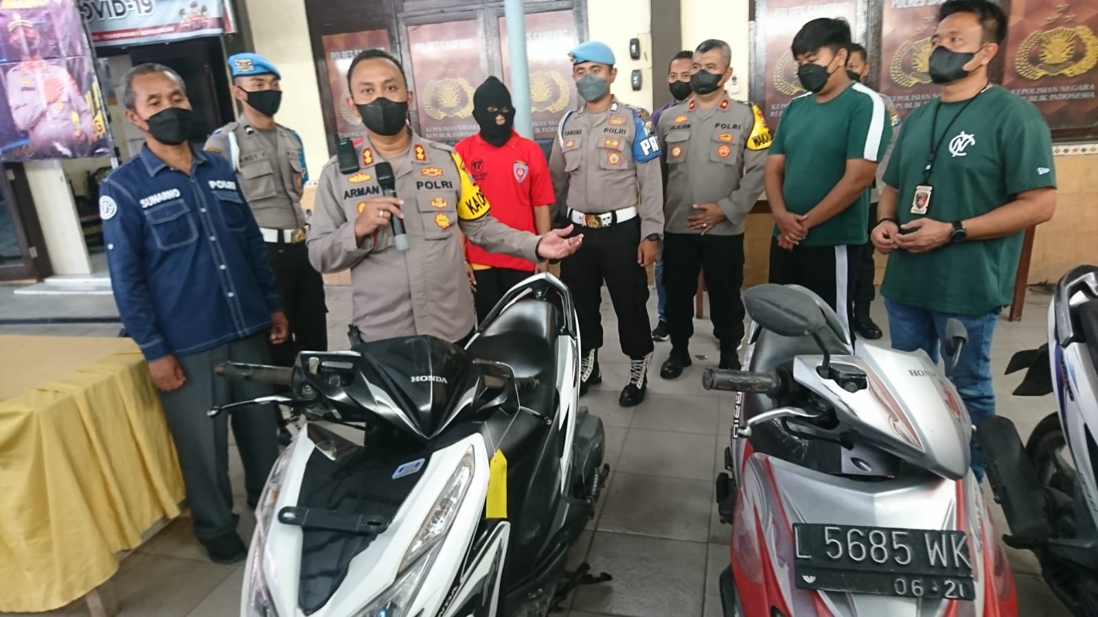 Masuk Lewat Jendela, 3 Menit Vario Lenyap
