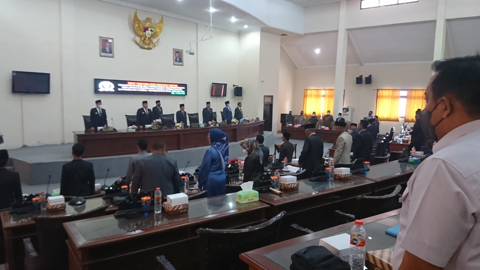 Bupati Sampang Sampaikan Pandangan Umum Tiga Raperda Inisiatif
