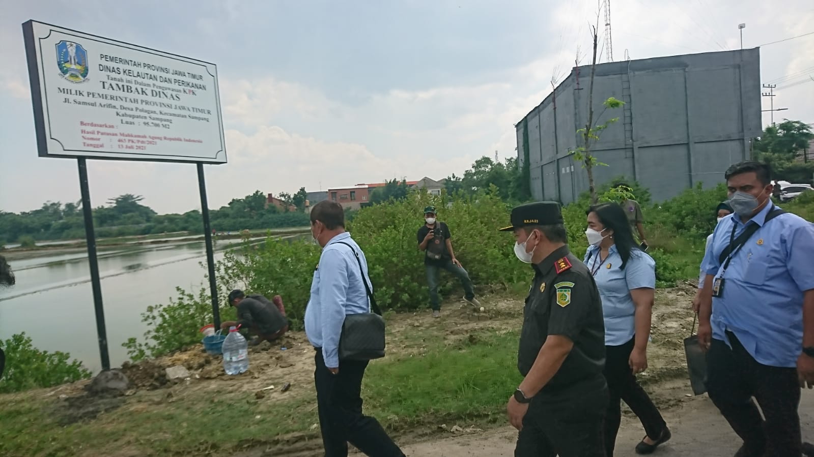 Lama Dikuasai Warga, Lahan Tambak 95 Ribu Meter Persegi Ini Kembali ke Pemprov Jatim