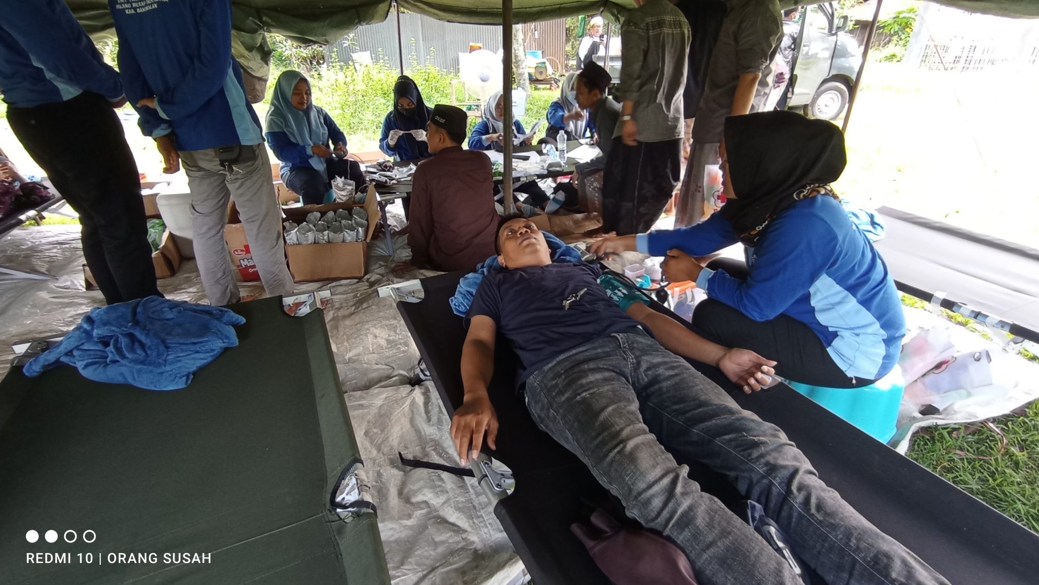 Bantu Kesehatan Sesama, HISAN Tanah Merah Gelar Donor Darah Massal