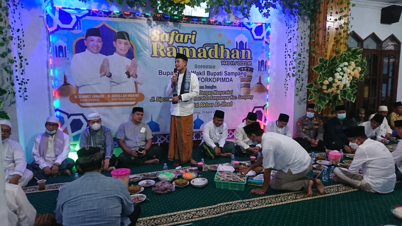 Safari Ramadan Terakhir, Wabup Sampang Sampaikan Pesan Ini