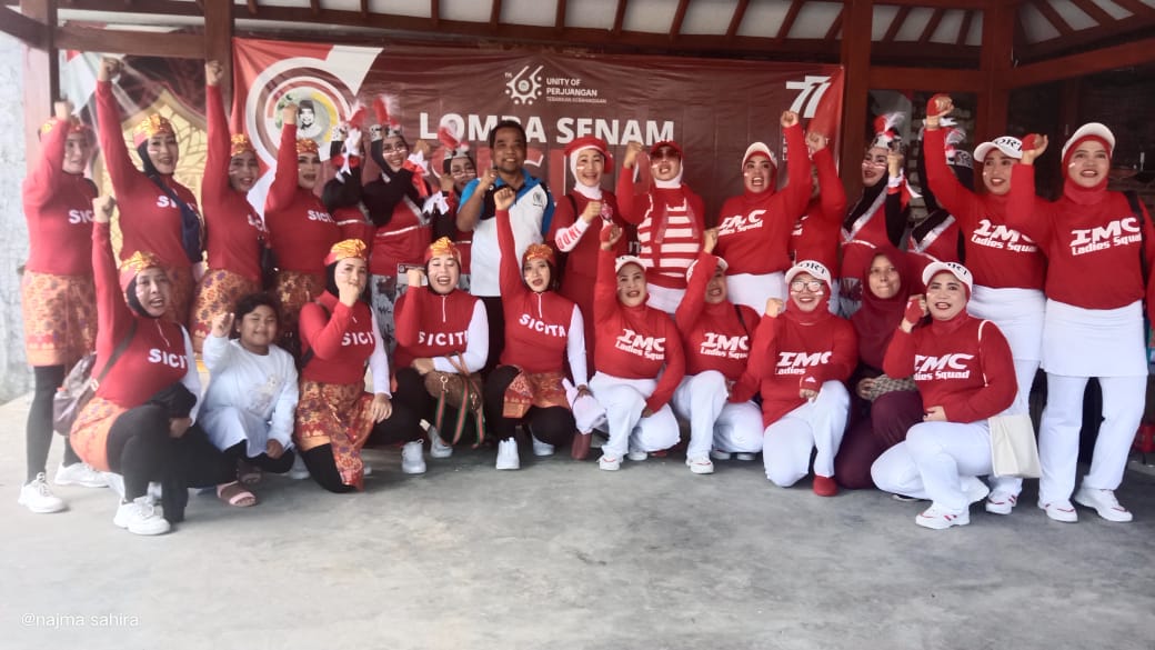 Yel-Yel ‘Mahfud Jadi Bupati Bangkalan’ Bergelegar di Acara Lomba Senam Sicita