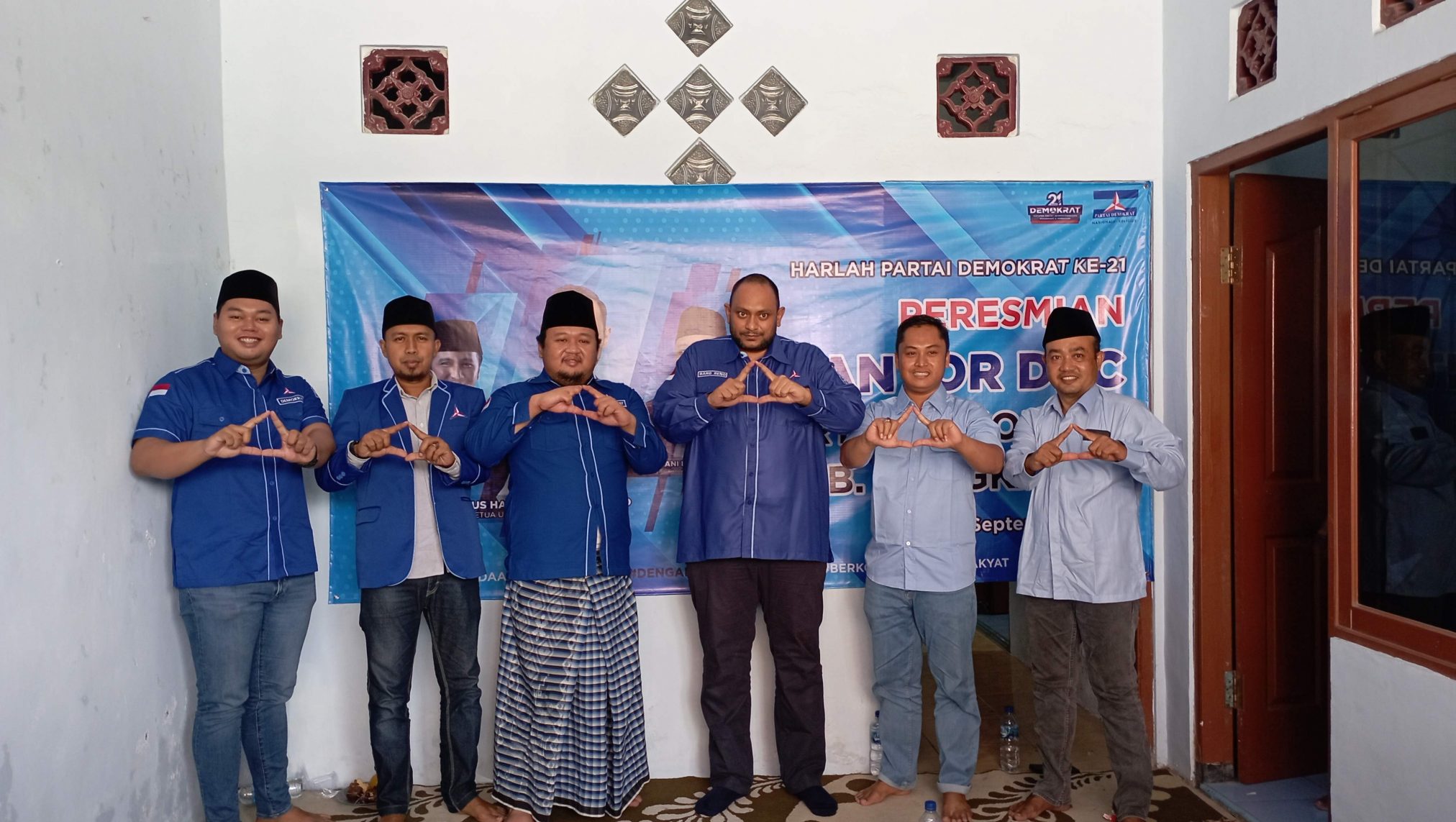 Demokrat Bangkalan Tasyakuran Kantor Baru, Ra Hasani Target Kursi Maksimal