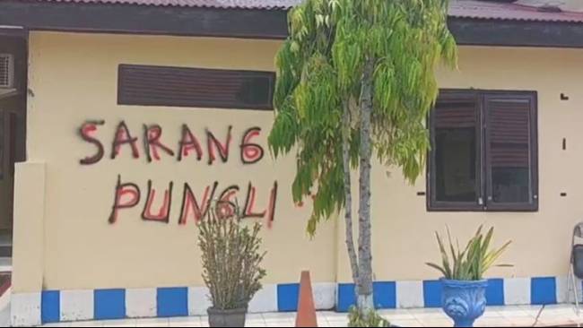 Ini Alasan Aipda HR Coretkan Kalimat ‘Sarang Pungli’ di Polres Luwu