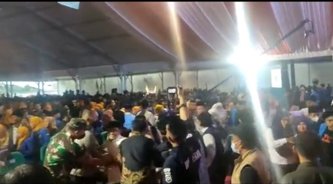 Ada Cak Imin dan Wamenag, Muspimnas PMII Ricuh