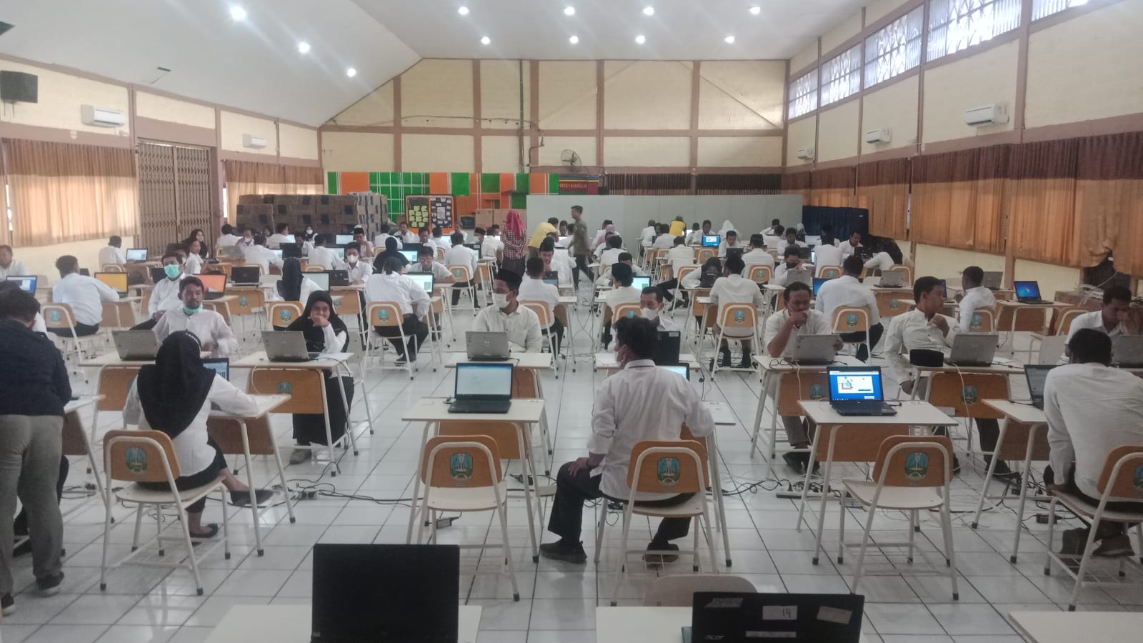 411 Calon PPK di Bangkalan Jalani Tes Tulis