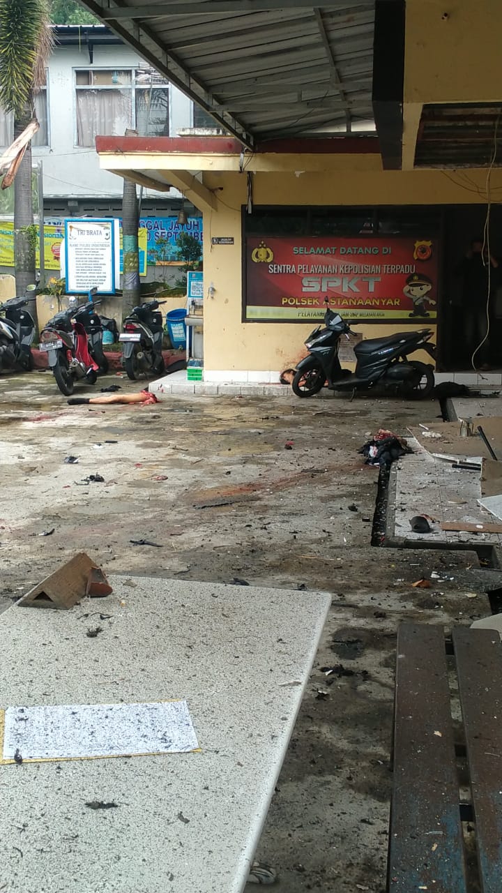 Kronologi Bom Bunuh Diri di Polsek Astana Anyar, Pria Ini Diduga Pelakunya