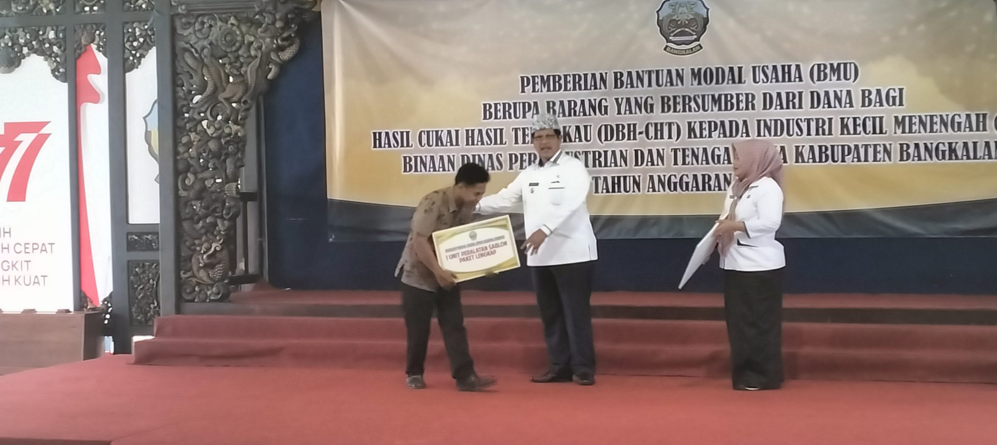 172 IKM di Bangkalan Dapat Bantuan Modal Usaha dari Disprinaker