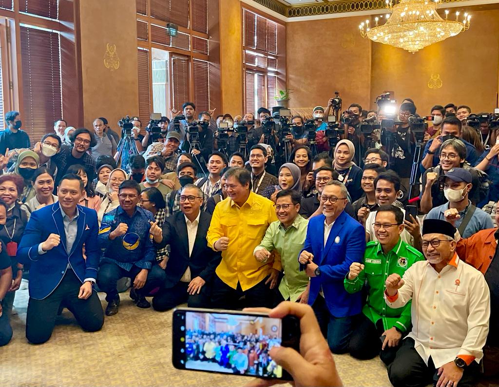 Dalam Pertemuan Pimpinan Parpol, Ketum Demokrat Konsisten Menolak  Sistem Pemilu Proporsional Tertutup
