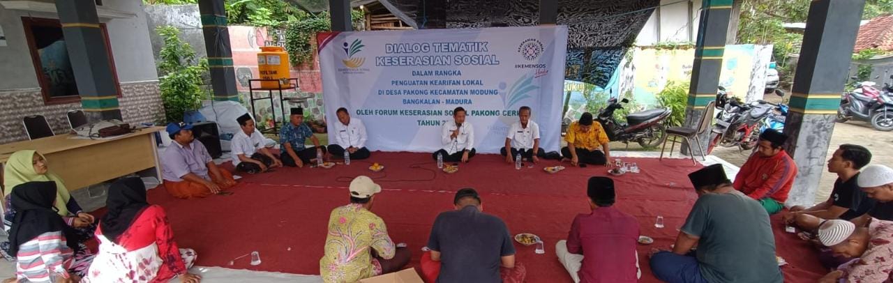Dialog Tematik Keserasian Sosial: Agar Para Pemuda Kompak Bangun Desa