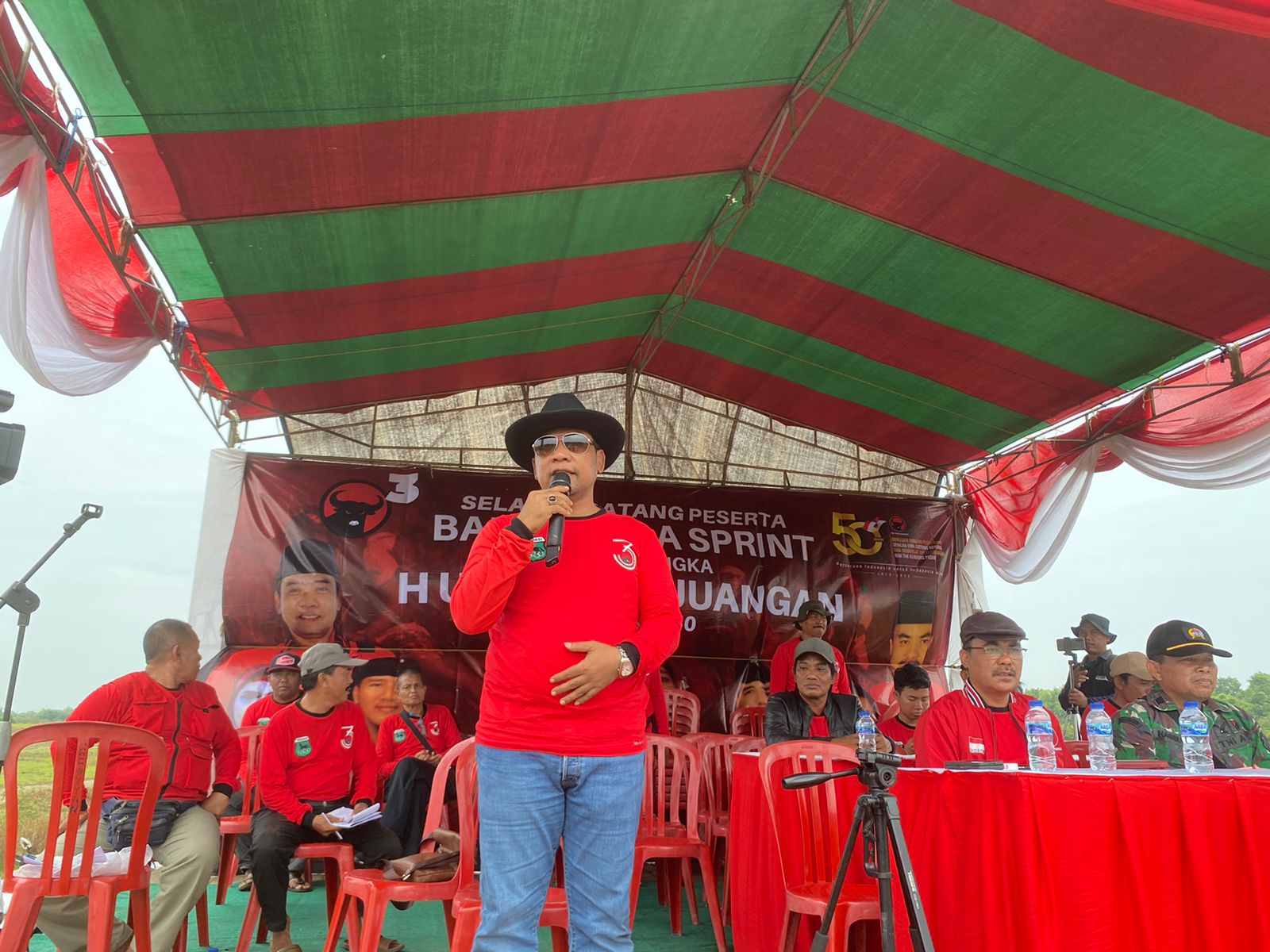 Dalam Rangka HUT Ke-50, PDI-P Bangkalan Gelar Balapan Kuda