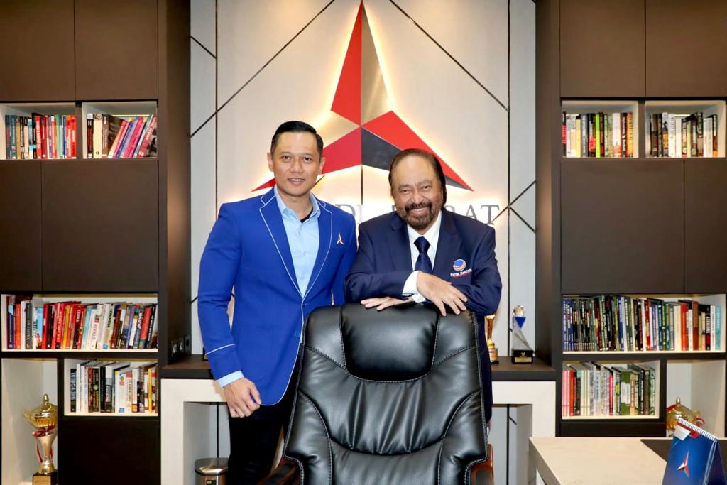 Surya Paloh Bertemu AHY, Tegaskan Koalisi Perubahan Kian Solid