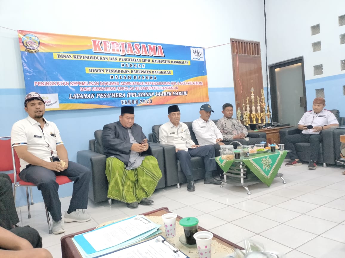 Tingkatkan Kepemilikan Dokumen KIA dan Akte Kelahiran, Dispendukcapil Bangkalan Gandeng DP