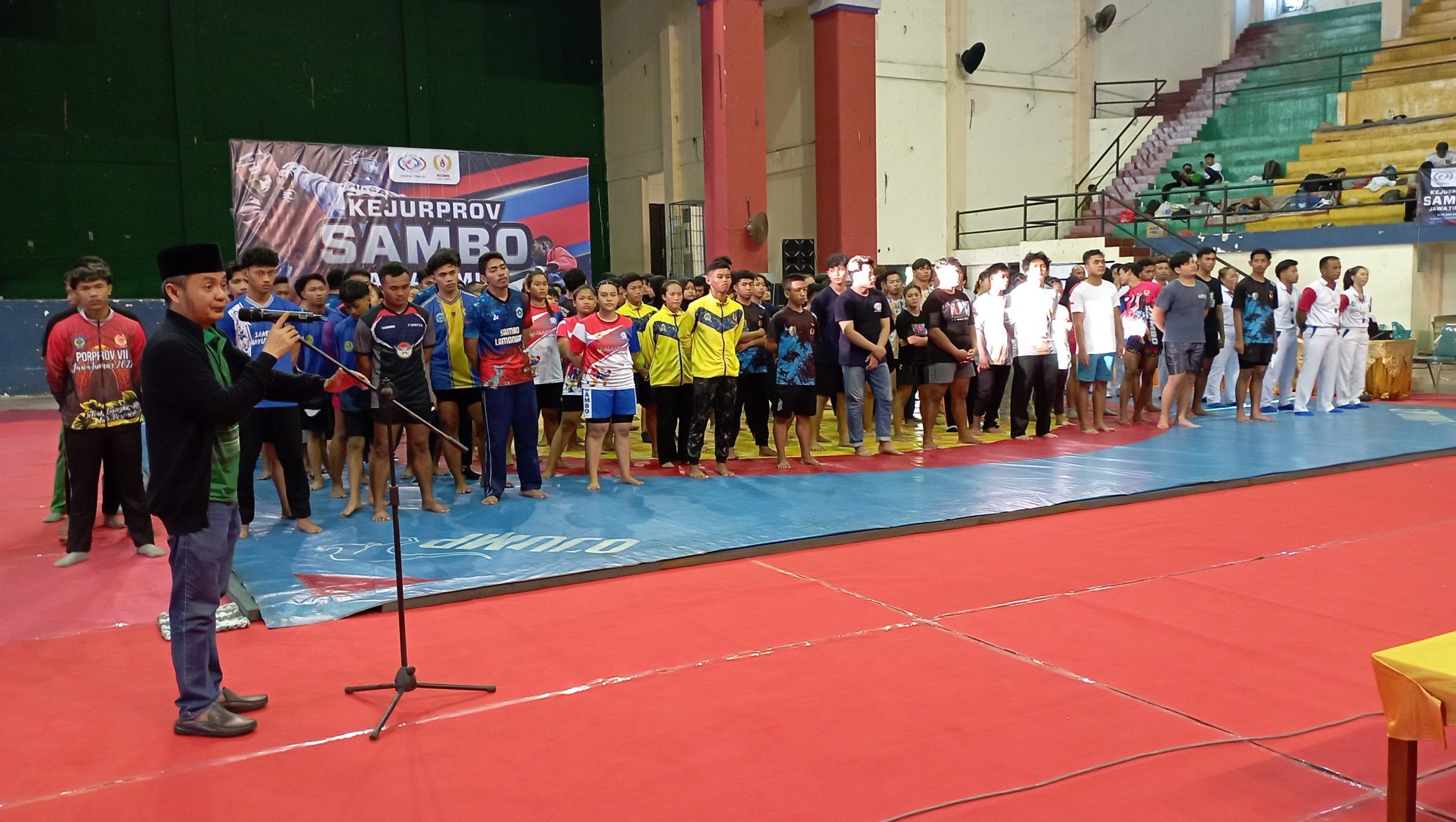 Kejurprov Sambo dan GOR Saka yang Memprihatinkan