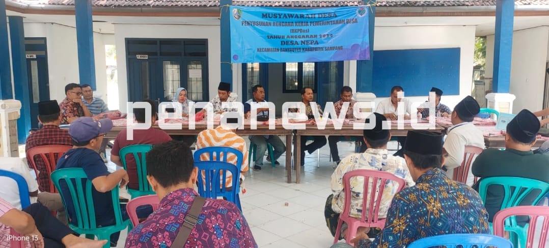 Melalui Musdes, Pemdes-BPD Nepa Canangkan Pembangunan Desa Wisata.