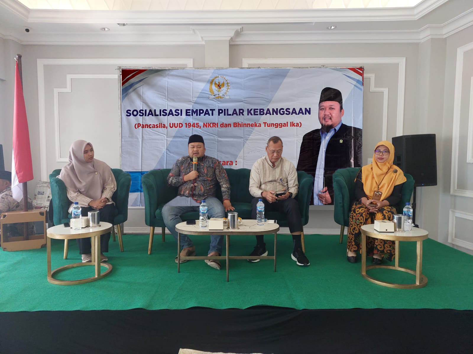 Sosialisasikan Empat Pilar Kebangsaan ke Pelosok Desa