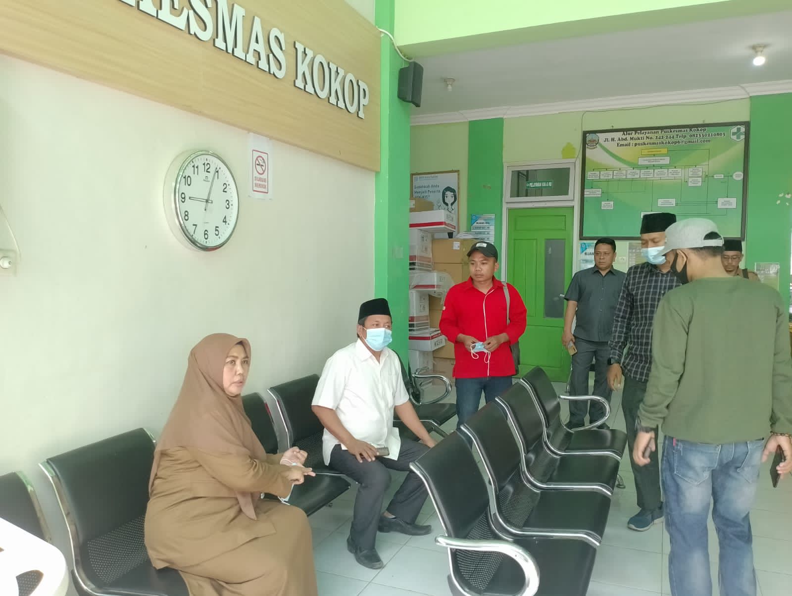 Dicurhati Mahasiswa, Ketua Komisi D Langsung Sidak Puskesmas Kokop