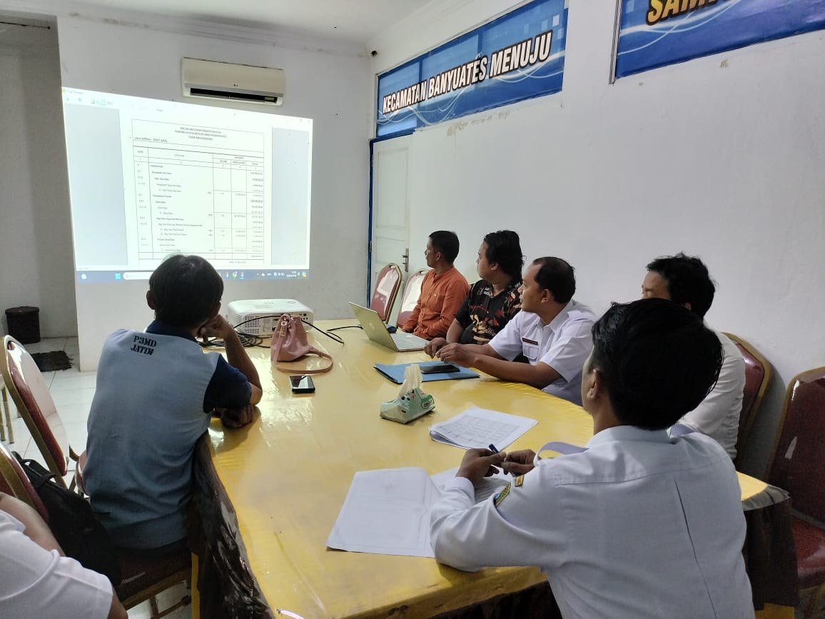 Pemdes Nepa Lakukan Evaluasi Rancangan APBDes, Pj. Kades : Revisi Sedikit, Segera disahkan