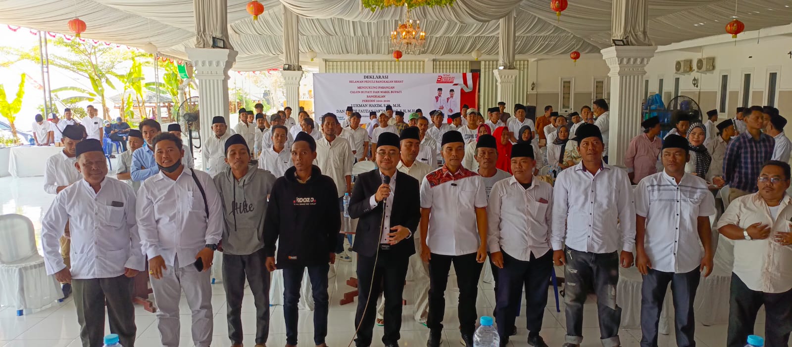 Pilkada Bangkalan: Relawan Peduli Bangkalan Sehat Dukung Pasangan Loman