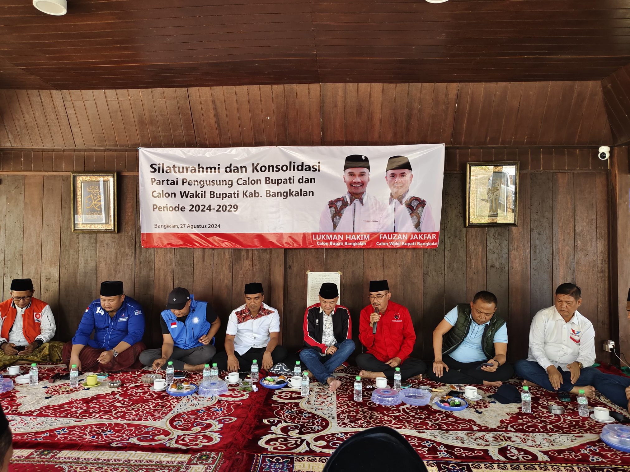 11 Parpol Pengusung Lukman-Fauzan, Tunjuk Ra Hasani Sebagai Ketua Umum Tim Pemenangan