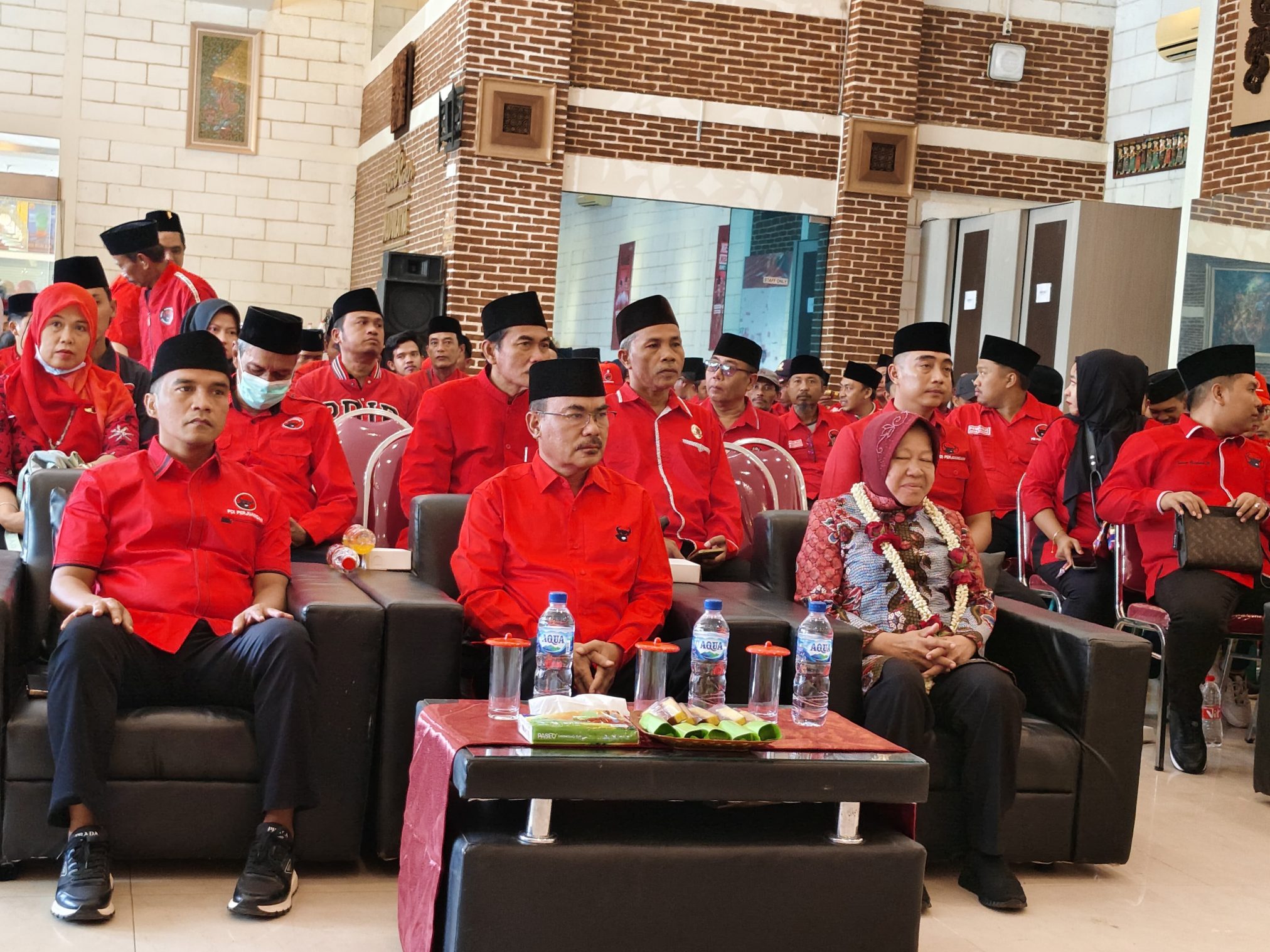 Cabup Lukman Hakim Hadiri Rakercabsus DPC PDIP Bangkalan
