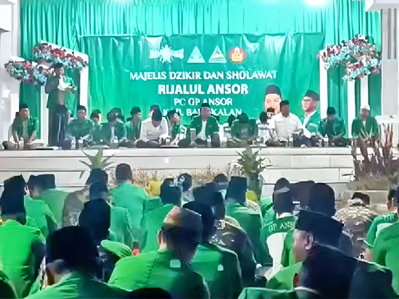 Khidmatnya Rutinan MDS Rijalul Ansor di Pesantren Darul Hasan Lajing