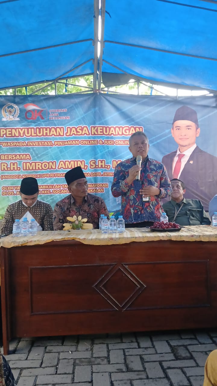 OJK Gelar Penyuluhan Keuangan di Bangkalan: Fokus pada Investasi, Pinjaman Online, dan Judi Online