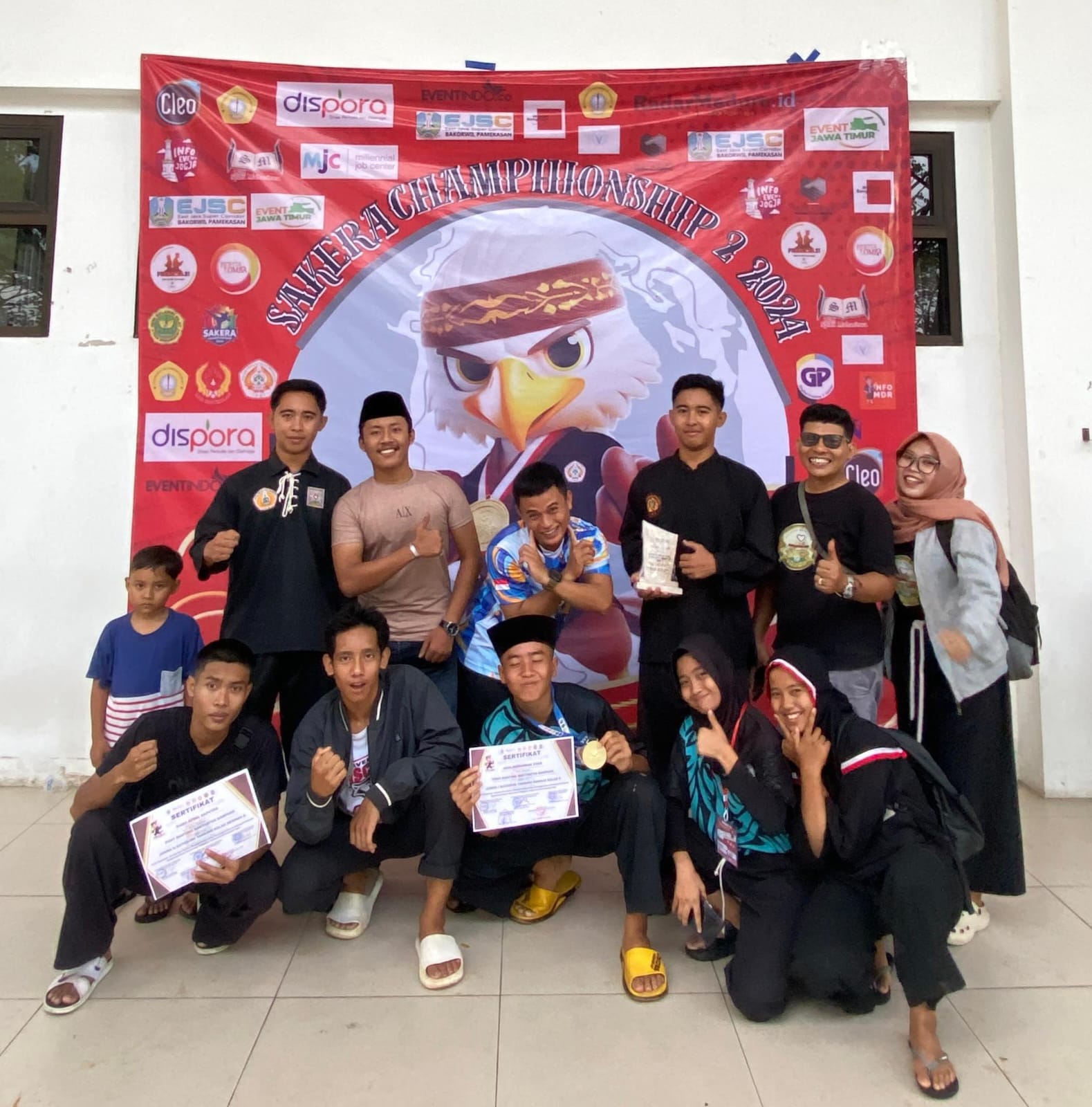 PSHT Ranting Banyuates Torehkan Prestasi Cemerlang di Ajang Sakera Championship 2