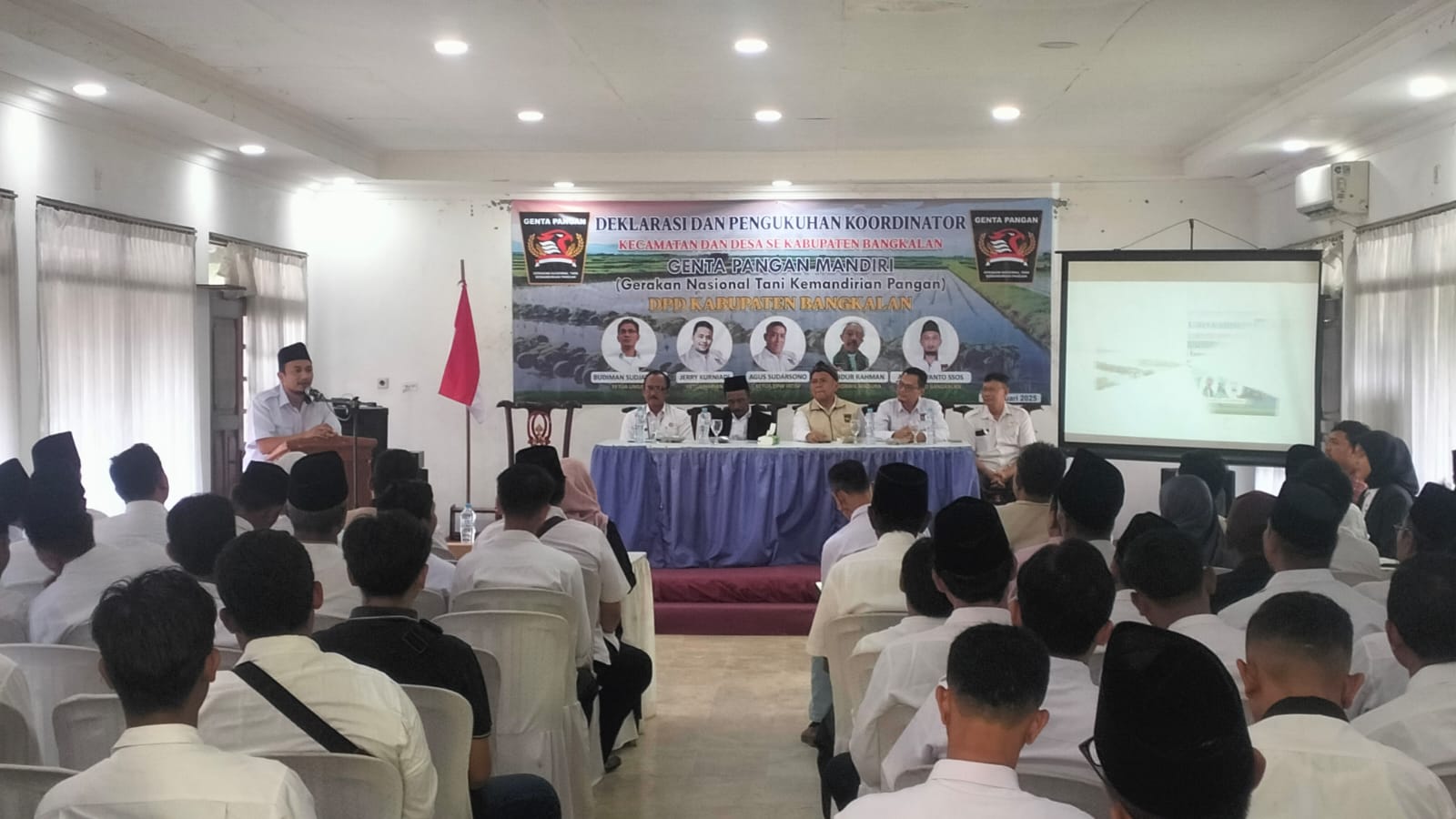 DPD Genta Pangan Bangkalan Kukuhkan Pengurus Koordinator Kecamatan Hingga Desa