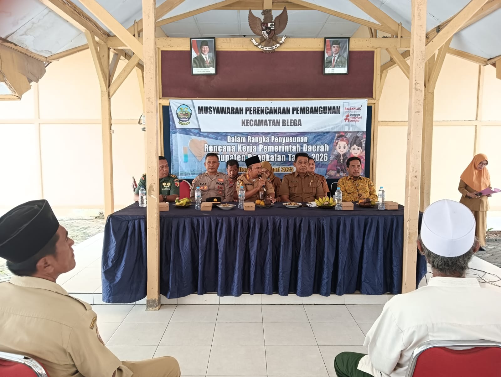 Hadiri Musrembang Kecamatan Blega, Mathari: Semua Aspirasi Akan Kami Kawal