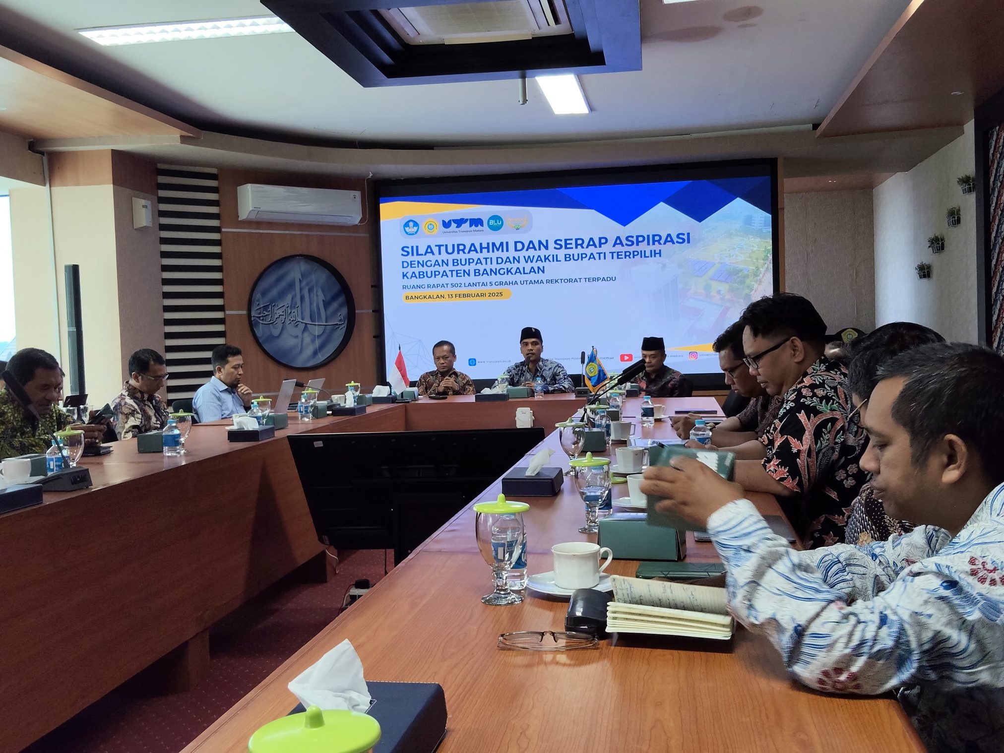 Berkunjung ke UTM, Bupati Lukman Hakim: Kami Membangun Sinergi