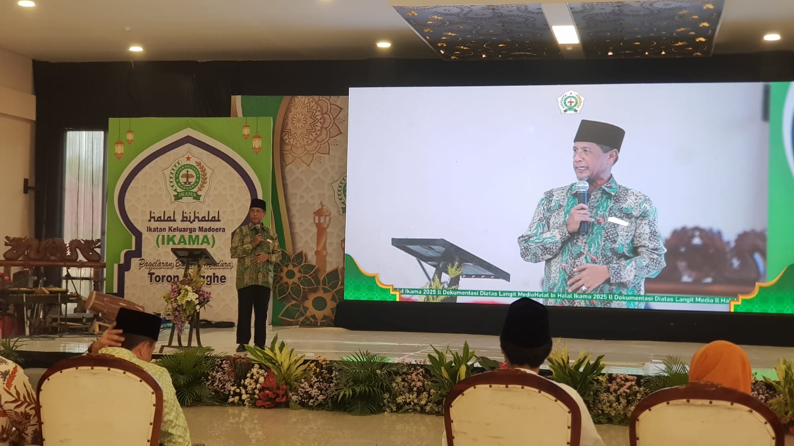 Di Acara Halal Bihalal IKAMA, H. Rawi: Mari Bersatu Bangun Madura