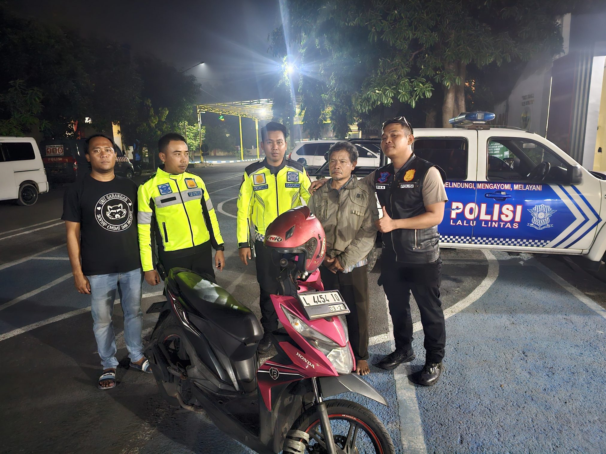 Warga Surabaya Curi Motor Kabur ke Bangkalan, Ditangkap di Suramadu